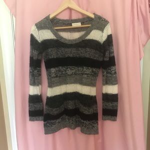 Fashionable Striped Sweater tunic!